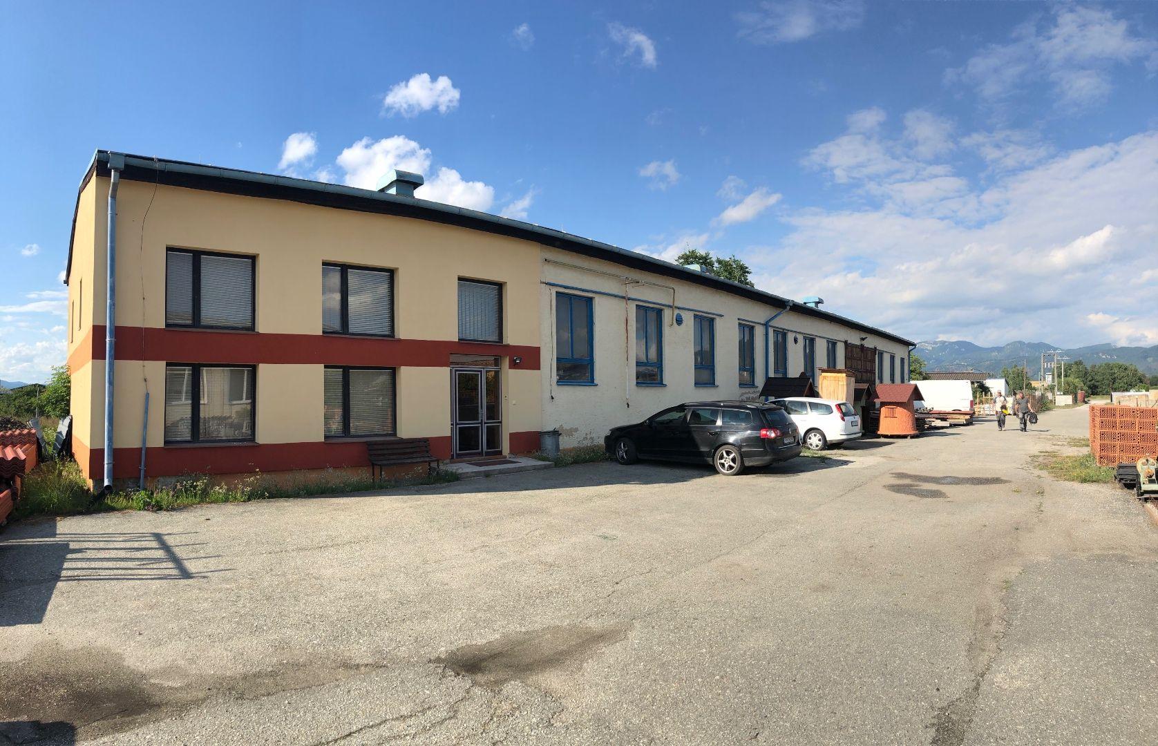 Na predaj, Výrobná/skladová hala s administratívou, Turčianske Teplice, priemyselná zóna, TARGETreal