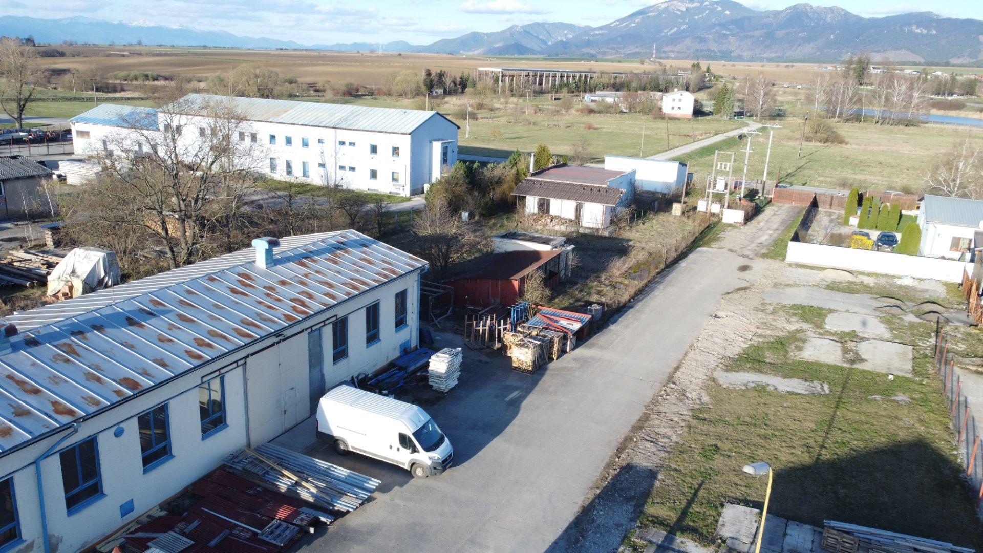 Na predaj, Výrobná/skladová hala s administratívou, Turčianske Teplice, priemyselná zóna, TARGETreal