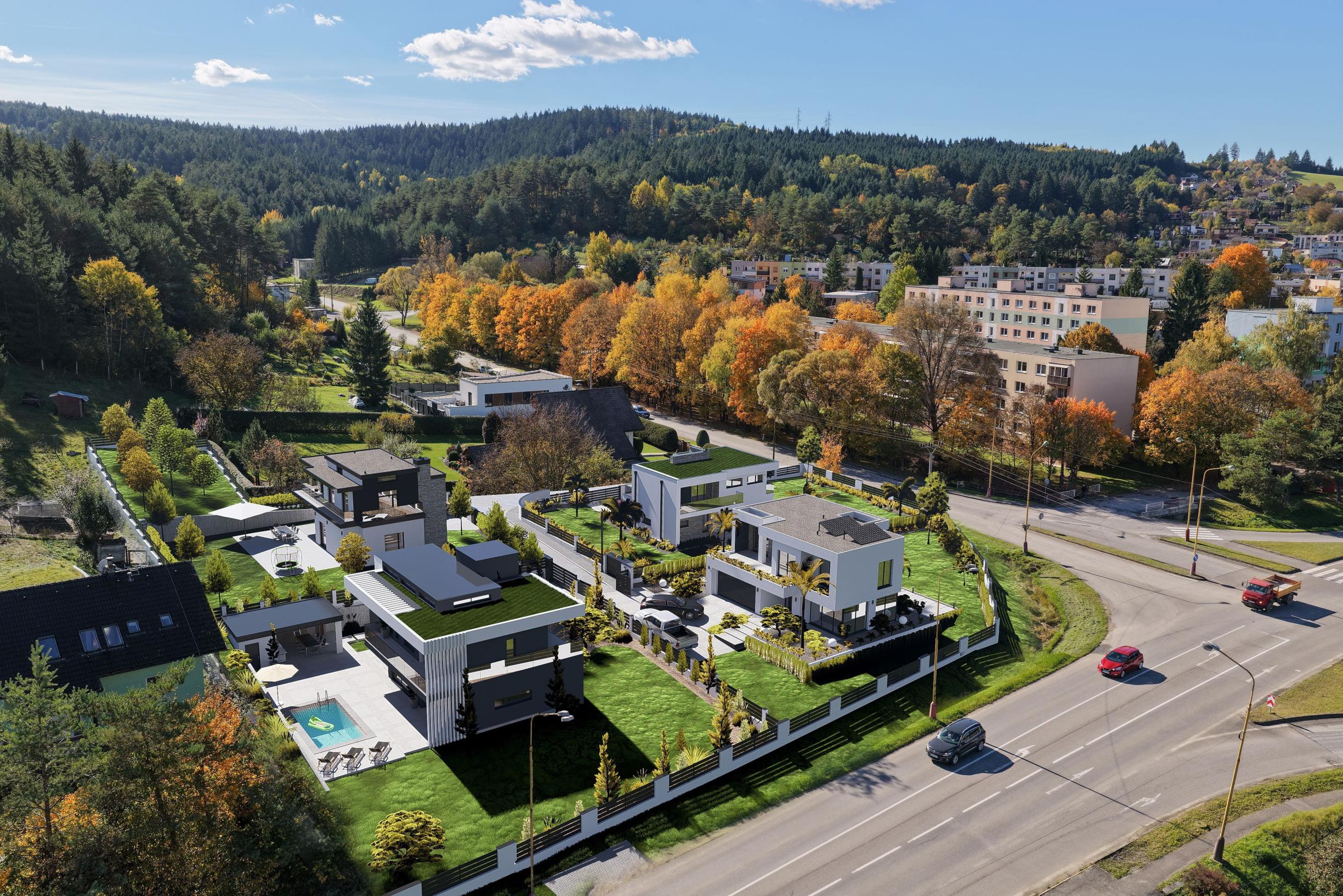 Na predaj, Stavebné pozemky s IS a prístupovou cestou v cene, Považská Bystrica - Hliny, TARGETreal