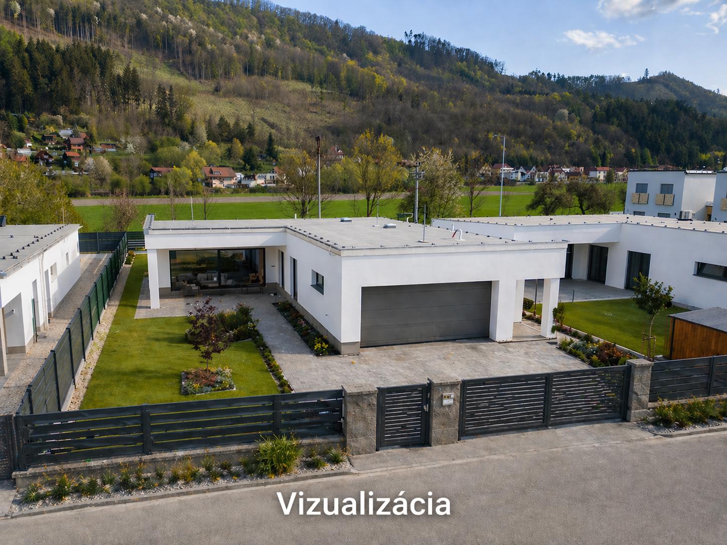 TARGETreal | Exkluzívna novostavba 4-izbového bungalovu s dvojgarážou – Teplička nad Váhom