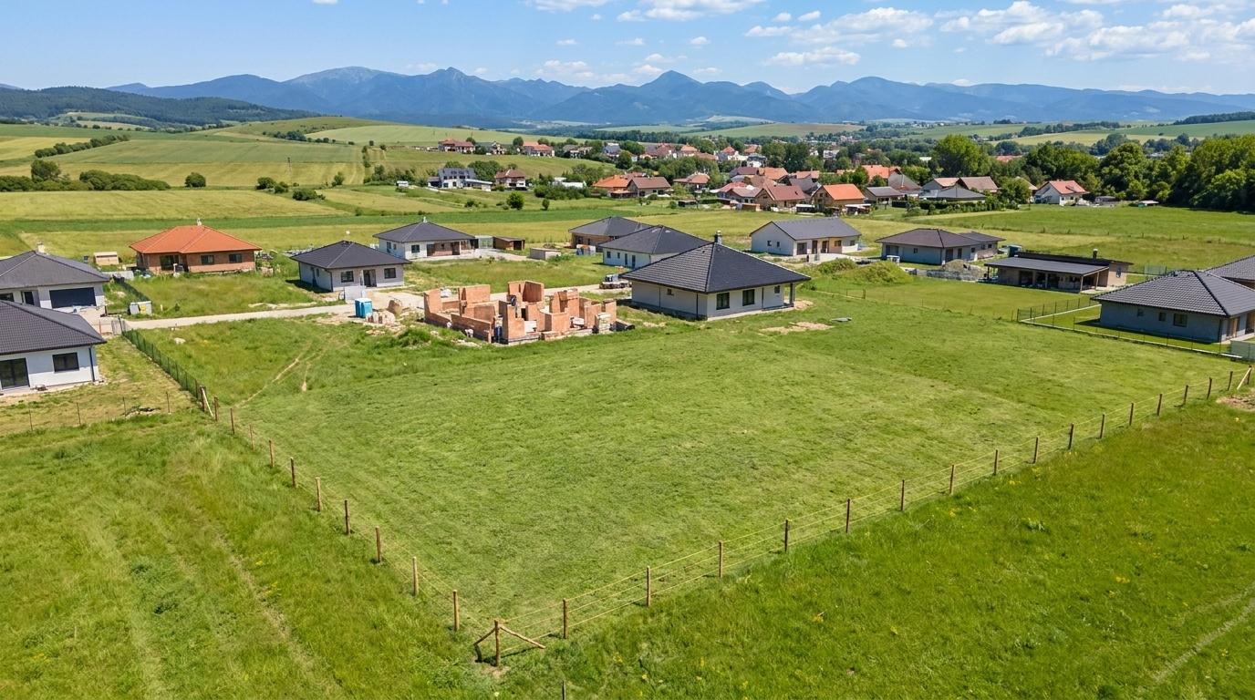 PRIPRAVUJEME: Slnečný rovinatý stavebný pozemok 600 m² | Slovany, okres Martin