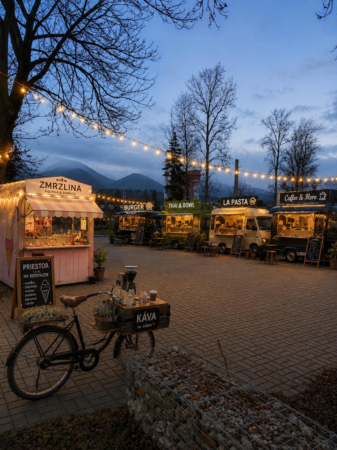 Prenájom plochy pre váš Food Truck na ulici Robotnícka 30
