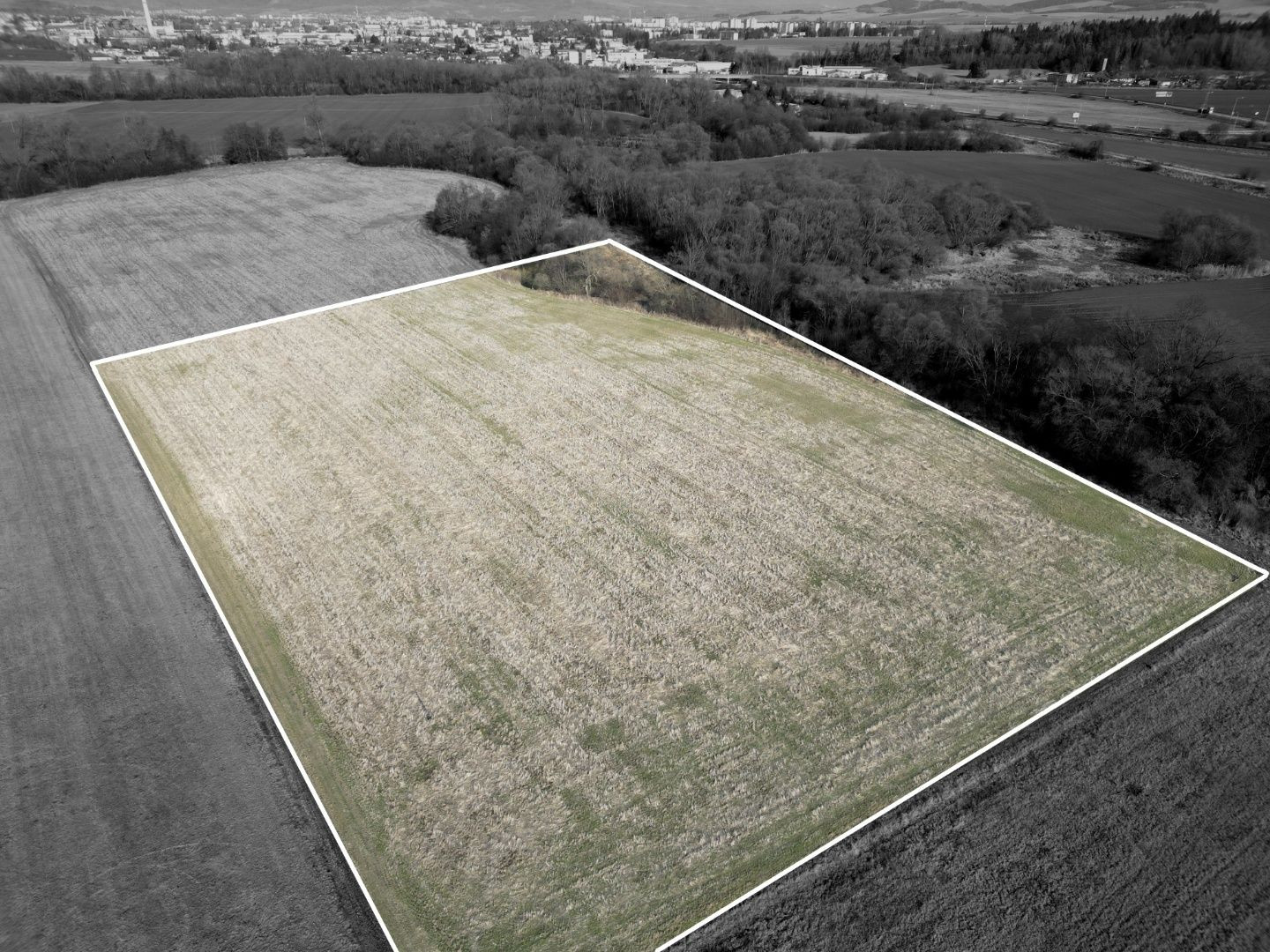 Rozľahlý pozemok 13 112 m² na výstavbu | Košťany nad Turcom, okres Martin 