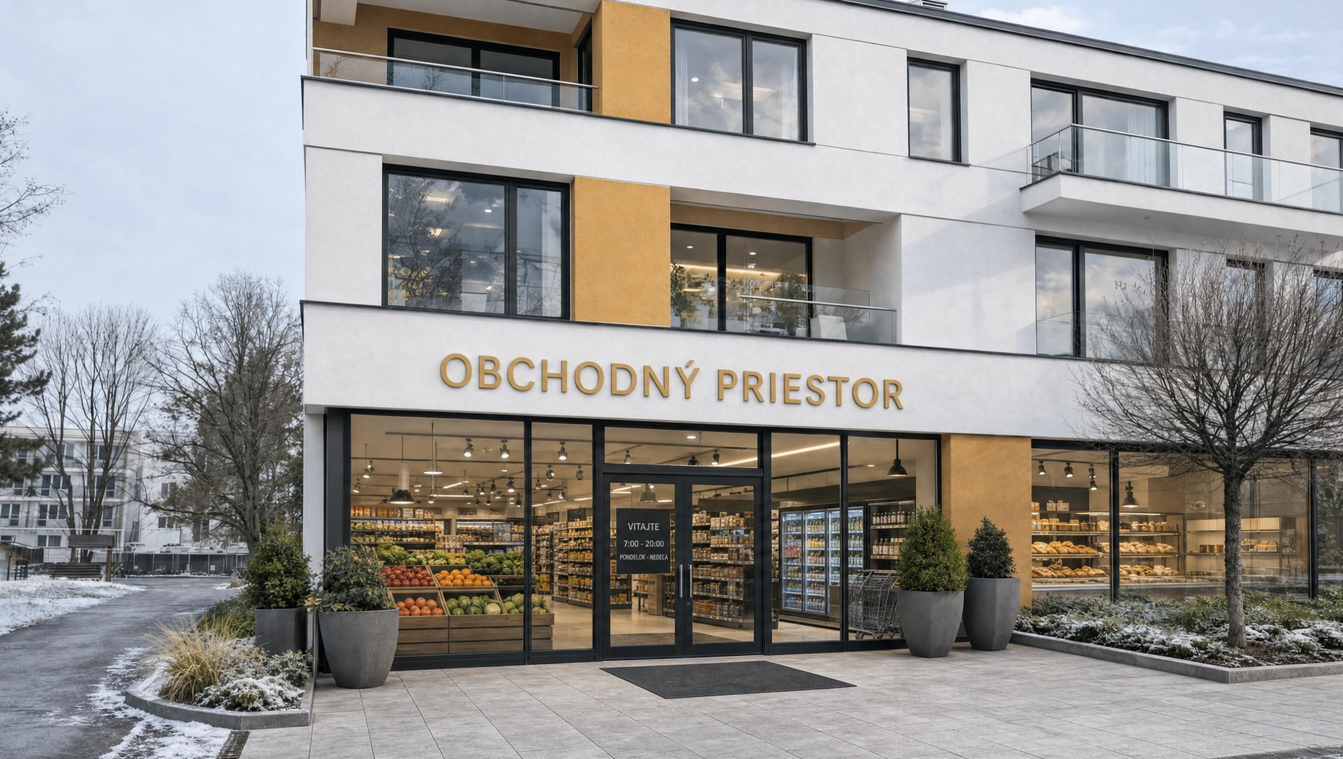 PRENÁJOM: Obchodný priestor 150 m² priamo na pešej zóne | Turčianske Teplice
