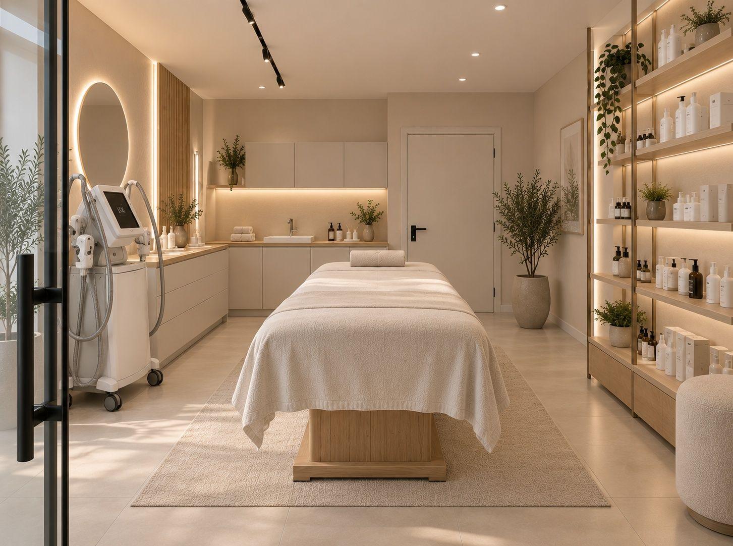 Prenájom plne vybaveného salónu pre kozmetičku, maséra alebo fyzioterapeuta | Zariadenie na endermológiu | Martin