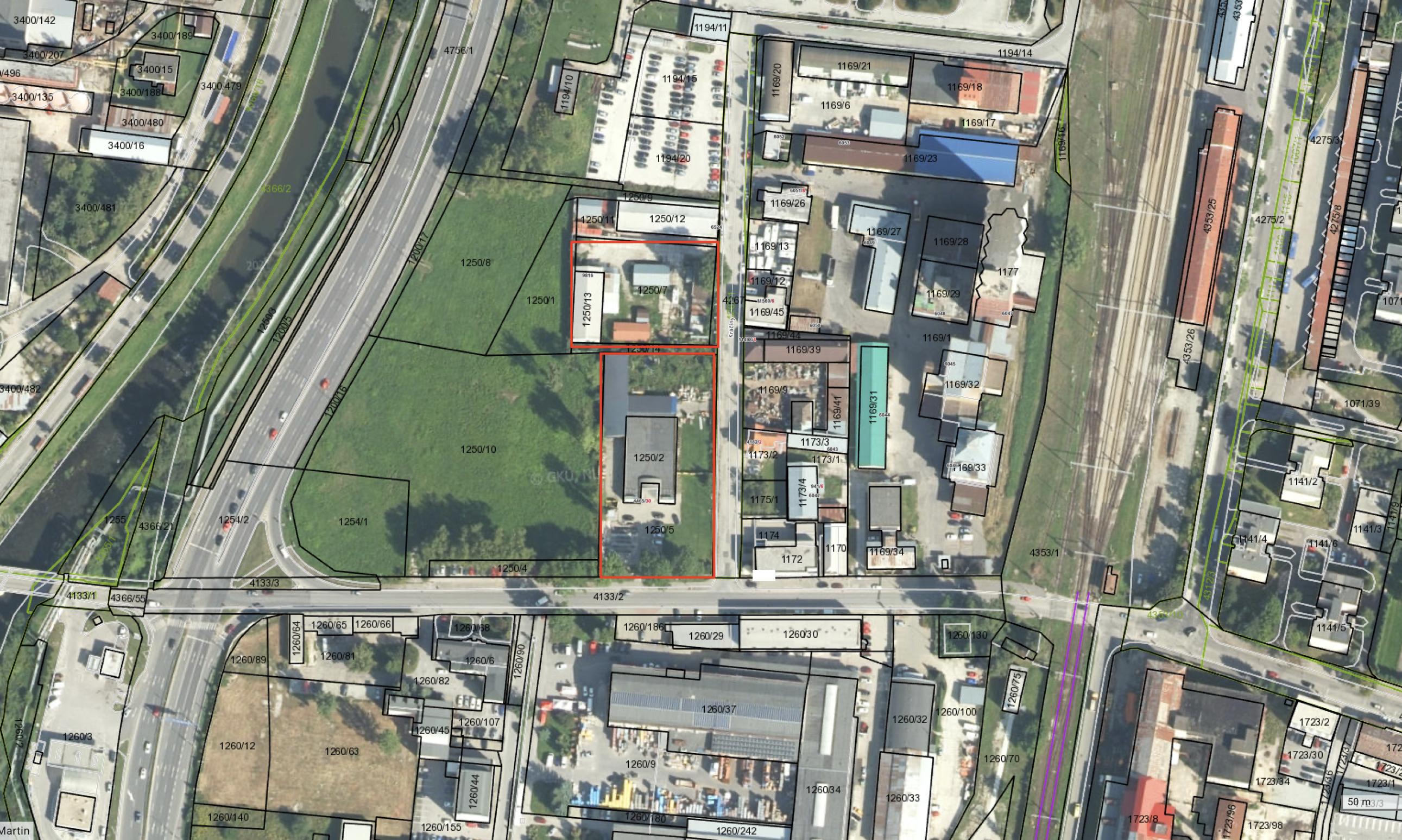  Investičná príležitosť priemyselný areál s polyfunkčnou budovou 7 365 m² - Martin, Robotnícka 30