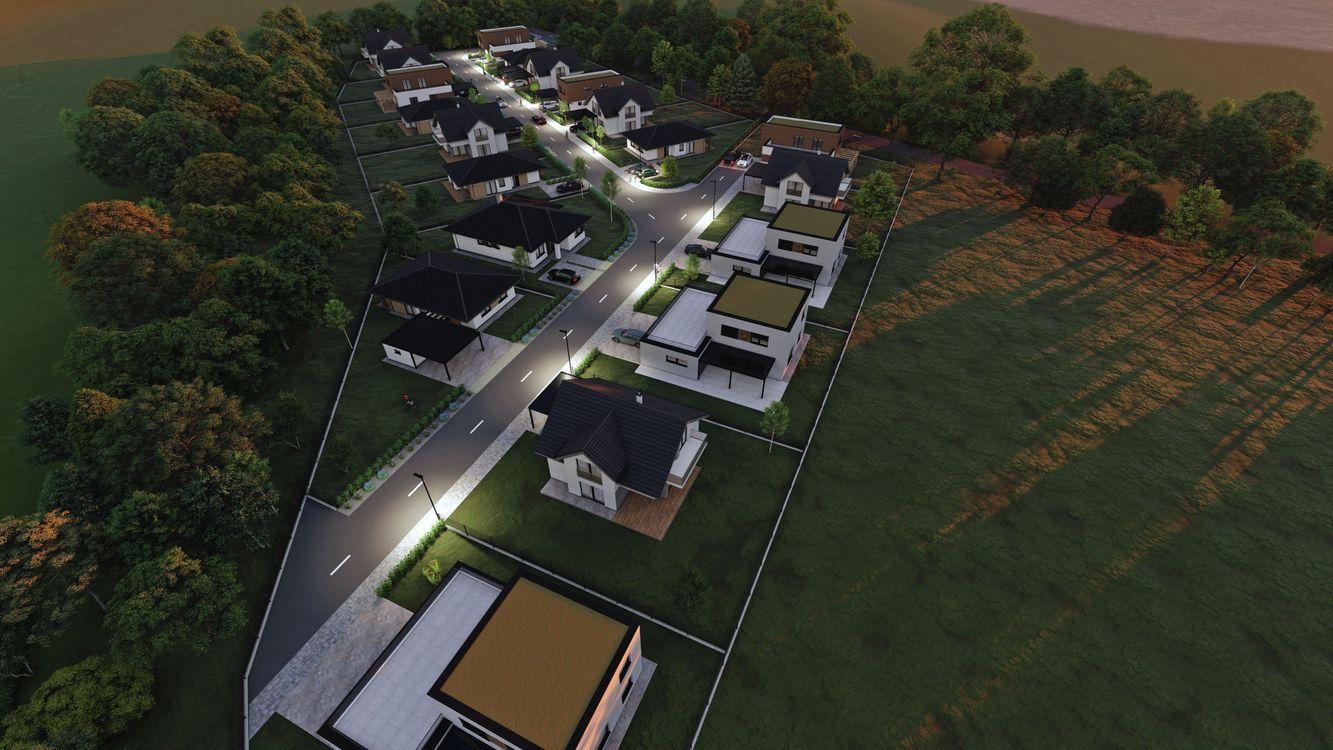 Na predaj, Stavebné pozemky - Modrová, Vydané územné rozhodnutie, TARGETreal