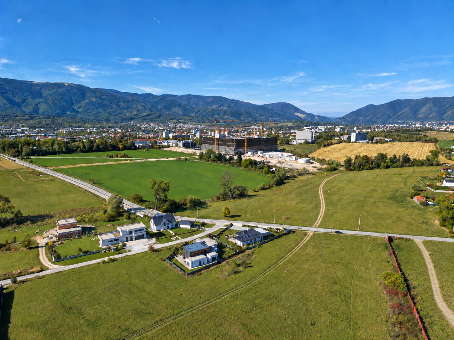 Stavebný pozemok 788 m² s výhľadom na Fatru | IS pri pozemku, Nemocnica | Tomčany, Martin