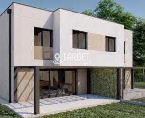 TARGETreal | 1/2 Predaný, Na predaj: Dvojdom v Čiernom – 4-izbová novostavba v štádiu holodom