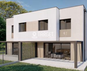 TARGETreal | 1/2 Predaný, Na predaj: Dvojdom v Čiernom – 4-izbová novostavba v štádiu holodom