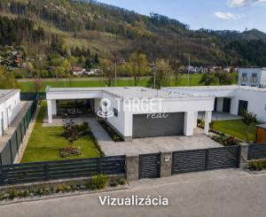 TARGETreal | Exkluzívna novostavba 4-izbového bungalovu s dvojgarážou – Teplička nad Váhom