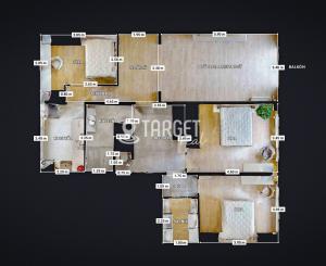 PREDAJ : 4 izbový po kompletnej luxusnej rekonštrukcii so zariadením