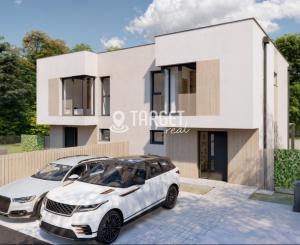 TARGETreal | 1/2 Predaný, Na predaj: Dvojdom v Čiernom – 4-izbová novostavba v štádiu holodom