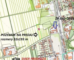 TARGETreal | Predaj priemyselného pozemku - Turčianske Teplice – Diviaky (ul. Prievidzská)