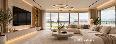 Predaj, novostavba štvorizbový byt - PENTHOUSE Žilina