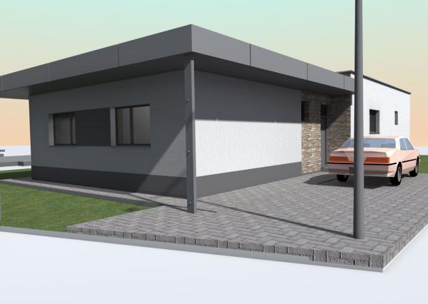 TARGETreal | Na predaj, 3 nízkoenergetické bungalovy, novostavba Ovčiarsko (3 z 5 voľné)