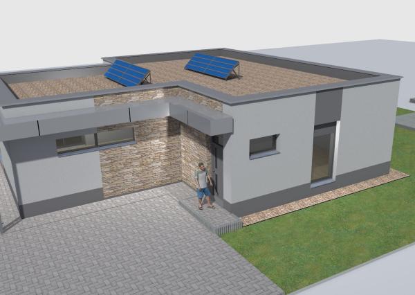 TARGETreal | Na predaj, 3 nízkoenergetické bungalovy, novostavba Ovčiarsko (3 z 5 voľné)