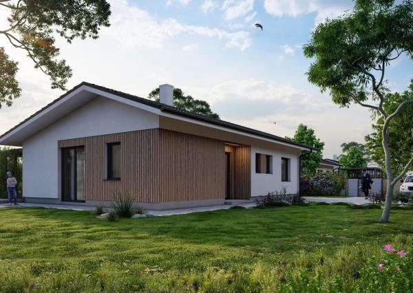Holodom alebo na kľúč, od 187 000 € | 4-izbový bungalov s terasou, 591 m² pozemok | Ivančiná, Turčianske Teplice