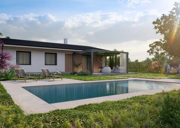 TARGETreal | Moderný 4-izbový bungalov s terasou holodom od 187 000 € bez DPH. - Ivančiná pri Turčianskych Tepliciach 
