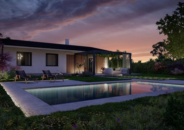 TARGETreal | Moderný 4-izbový bungalov s terasou holodom od 187 000 € bez DPH. - Ivančiná pri Turčianskych Tepliciach 