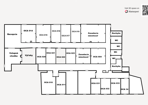 Kancelárie na prenájom, 21m2 až 49m2, Bratislava - Staré mesto
