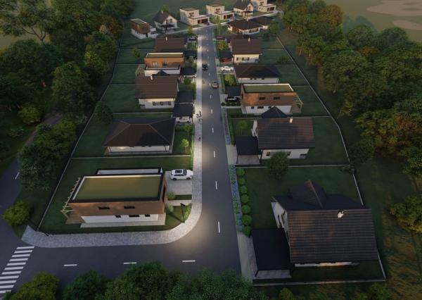 Na predaj, Stavebné pozemky - Modrová, Vydané územné rozhodnutie, TARGETreal