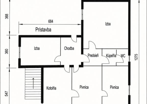 TARGETreal | Na predaj rodinný dom s veľkou záhradou, garážou a hospodárskou budovou v pokojnom prostredí obce Sklené blízko Turčianskych Teplíc