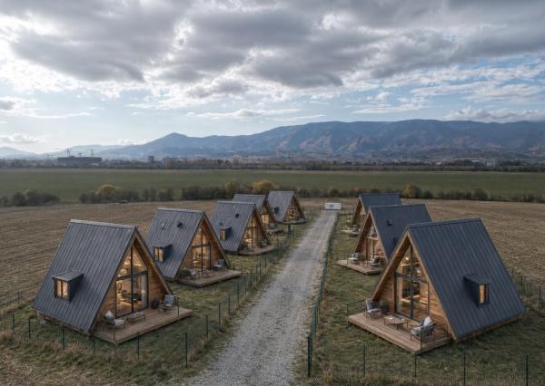 Sad v Mestskej Borovej, priestor pre mobilný dom -  Tomčany