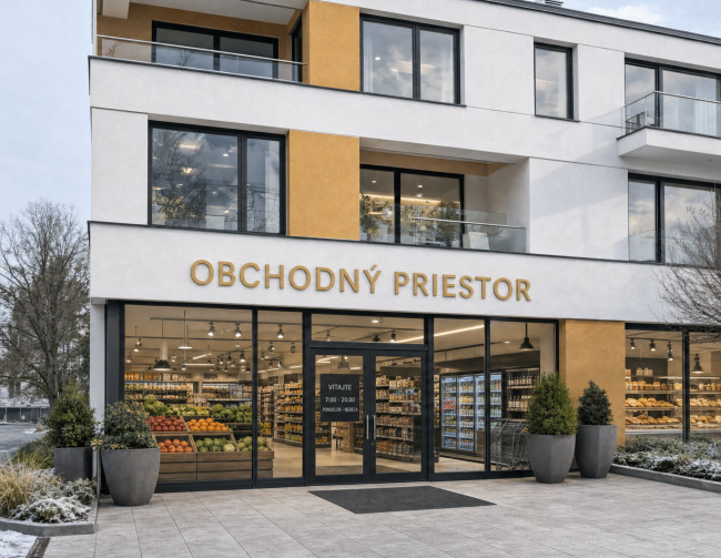 PRENÁJOM: Obchodný priestor 150 m² priamo na pešej zóne | Turčianske Teplice