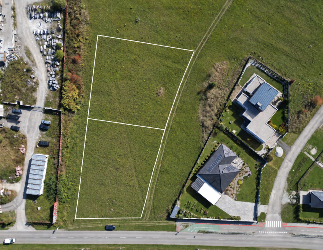 Stavebný pozemok 788 m² Tomčany | IS pri pozemku | Martin